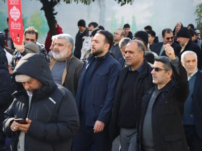 حضور پرشور چالوسی ها در راهپیمایی ۲۲ بهمن ۱۴۰۳