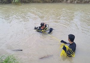 غرق‌شدن مرد ۴۰ ساله در رودخانه چالوس