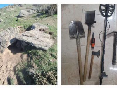 دستگیری جویندگان گنج در بابل