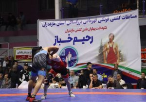 چالوس قهرمان کشتی فرنگی مازندران شد