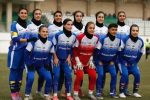 تیم فوتبال وارش نوشهر قهرمان لیگ دسته یک فوتبال بانوان ایران شدند