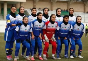 تیم فوتبال وارش نوشهر  قهرمان لیگ دسته یک فوتبال بانوان ایران شدند