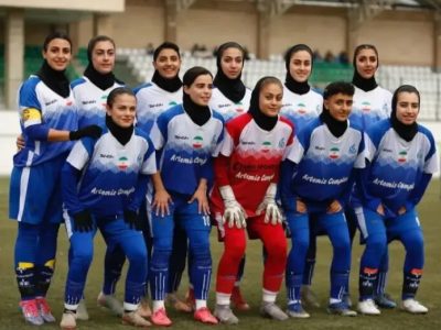 تیم فوتبال وارش نوشهر  قهرمان لیگ دسته یک فوتبال بانوان ایران شدند