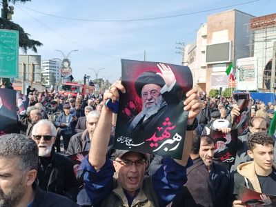 راهپیمایی بزرگ عزاداران امام شهید، سیدعلی خامنه ای در چالوس
