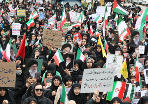 حماسۀ حضور مردم چالوس در روز جهانی قدس با عطر شهادت