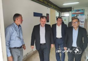 طوسی از فرمانداری و بخشداری مرکزی چالوس بازدید کرد